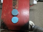Gilbert Erector Set 30 s Metal Blue Parts Tin With Painted Tops