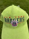 Nwt Vintage Starter New York Rangers Snapback Hat Adult Lime Neon Green Rare Nhl
