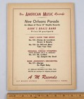 Vintage Record Changer American Magazine Of Jazz May 1946 Trombone Cover