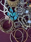Lot Vintage Modern Junk Drawer Jewelry Tangled Tlc Earrings Bracelets Craft 9lbs