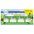 Febreze Plug In Air Freshener  Odor-fighting Scented Oil Refill  Gain  4 Refills