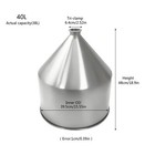 Liquid Paste Filling Machine Pneumatic Bottle Pack Piston Filler   40l Hopper Ce