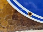 Vintage 1958 Ford Porcelain Sign Auto Parts Dealer Sales Service Dealership 17 