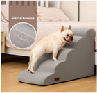 5-step Dog Stairs And Ramp For High Bed  Non-slip Sturdy Pet Steps For Small Dog