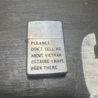 Zippo Vietnam War Lighter 1966-1967 Us Military Engraved 1960s Oil Lighter