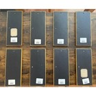 Vintage Miniature Yard Long Prints Edwardian Art Nouveau Framed Ladies Set Of 8
