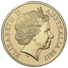 Remembrance Rosemary 2017 Two Dollar  2 Coloured Coin Rare Queen Australia Circ
