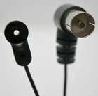 New Fm Radio Indoor Antenna Push-on Pal Connector For Home Theater Receiver Hifi