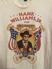 Vtg Hank Williams Jr For President Trust Me Tour Distressed T-shirt 2xl  c376 