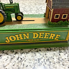 Vintage John Deere Cast Iron Mechanical Bank - Working - Franklin Mint - Rare