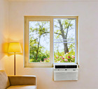Adjustable Window Kit Saddle Air Conditioner Sliding Window  Reinforced Aluminum