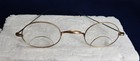 Antique A o  Eyeglasses 1 10 10k Gold Filled Full Rim W case Half Moon Bi Focal