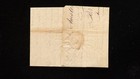 Ny New York 1798 Stampless Cover Clamshell Cancel Scarce In Red  Content