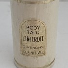 L   interdit By Givenchy Body Talc 1 Oz Vintage Rare