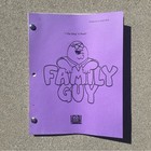 Family Guy Set 1998 The King Is Dead Production Used Scripts Pre Cancellation Ep
