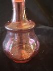 Vintage Cranberry Glass Decanter Stopper  9 5   