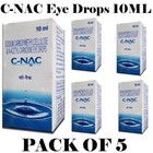 Best Cataract Eye Drops - Glaucoma  Non Carnosine  nac   Can Cataracts C Pack 5