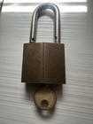 Yale Usfs Vintage Brass Padlock With Working Key
