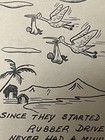 Wwii   Highly Suggestive   Comic Humorous Postcard Us Army Ww2  photo Bad Light