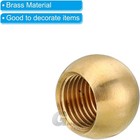 Brass Ball Bearing    6 Mm -    25 Mm With Threaded M3 M4 M5 M6 M8 M10 M12