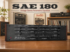 Sae 180     rare     Vintage Stereo Parametric Equalizer