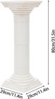 White Elegant Wedding Roman Decorative Column Set 4pcs Roman Pillars Decoration 