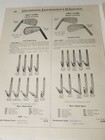 1932 Print Advertising Vintage Wright   Ditson Golf Clubs Golfer Equipment
