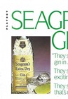 Vintage Print Ad Seagram s Gin - America s Number One Gin - May 1986