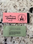 Genuine Adult  Old Vintage Disneyland  Ticket Book A-e - September 1980