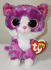 Nmt  Ty Beanie Boo Charlotte Cat Claire s Exclusiuve 6  Mwnmt Plush Stuffed Toy