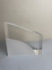 Vtg One Astrolite Lucite Bookend Vintage Mcm 1970 s Mid Century Acrylic Clear