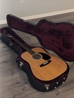Vintage C f  Martin 80 s Sigma Dm-4 Dreadnought Acoustic Guitar   Tkl Case