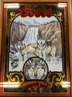 Coors Beer Timber Wolf Bar Mirror Beer Sign Nature Series Number 1of6 In Series