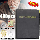 480 Pocket Coins Storage Book High-capacity Collection Album Folder Money holder