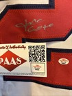 Juan Soto Of The Washington Nationals Signed Baseball Jersey W coa