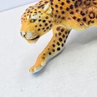 Vtg Cheetah Leopard Crouching Stalking 8  Realistic Aaa Cat Figure Zoo Animal