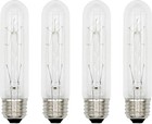 308 Pack Of 4 25t10 cl - 25 Watt T10 Clear Tubular - 120v - Medium E26 Base -   