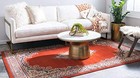  Reza Collection Traditional Persian Rectangular 2  2  X 3  0  Terracotta ivory