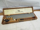 Keuffel   Esser N3245 Leroy Lettering Set Drafting Wood Box K e 3240 Template