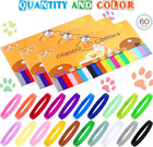 60 Adjustable Whelping Collars For Newborn Puppies And Kittens - 3 Sizes