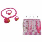 36 Pcs Girls Beaded Necklace Bracelet Ring Set Jewelry Party Favors Accessor Lot