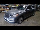 2016 2017 Qx50 Right Luggage Rack Rail Silver 1279536
