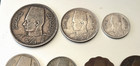 Egypt King Farouq Set Silver 10 5 2 Piastres 10 5 1 Mil   7 Coins   1938 - 1950