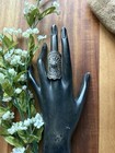 Sunshine Reeves Navajo Native 925 Sterling Silver Stamped Handmade Ring Size 7 5