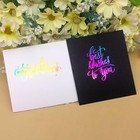 Metallic Hot Foil Roll  5m length x19 5cm width  1 Roll  pack Of 1   Rainbow