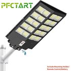 Large Solar Street Light Parking Lot Road Lamp Motion Sensor Outdoor Light Us