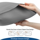 2x Pillow Cover 1800 Series Ultra Soft Microfiber Pillow Cases King Queen Sizes