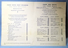 Antique Le Grand Menu   Paris France