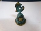 Vintage Bronze Bell  Sailing Ship Design  3 75 In 