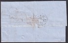 1853 Ekdu Sg8 1d Red Brown Pl  168 Pair London To York Cover Ctr Rare Early Use